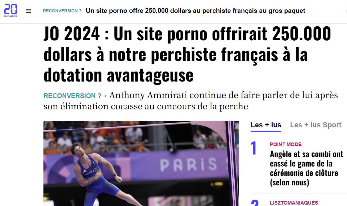 Saut de perche