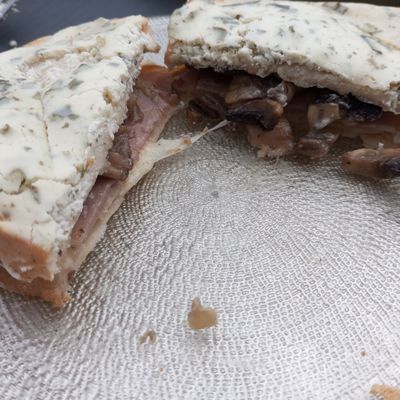 Croque forestier gourmand