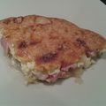 Clafoutis aux endives et jambon