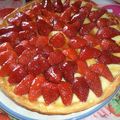 Tarte au fraises