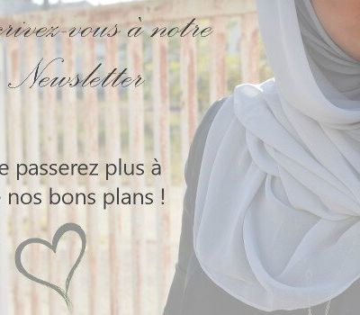 Inscrivez-vous à la newsletter de la boutique ! 