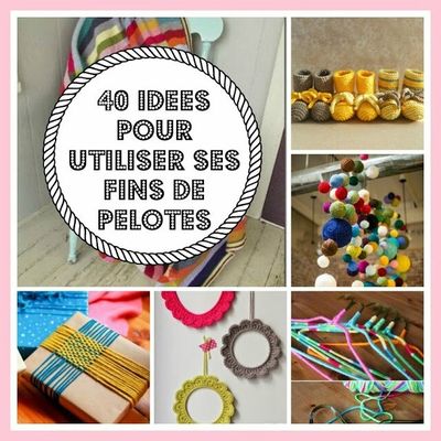 Avec des restes de laines