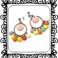 ... Boucles d'oreilles "Melting Pot"...