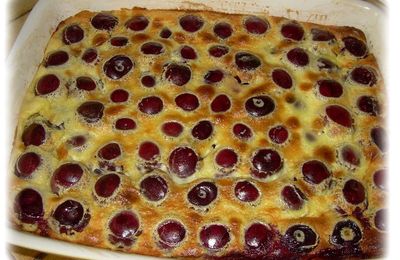 CLAFOUTIS AUX CERISES MAISON