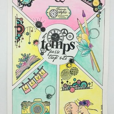 Moodboard "le temps qui passe"