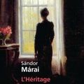 L'heritage d'Esther - Sándor Márai