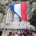 77 em ANNIVERSAIRE DE LA COMMEMORATION A NICE DE LA VICTOIRE DU 8 µAI 1945 DE LA FRANCE SUR L'ALLEMAGNE NAZIE