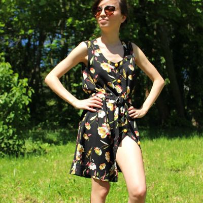 Robe BARBARA fleurie