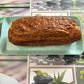 Cake au bacon, moutarde à l'ancienne et Comté