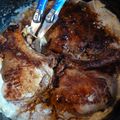 CÔTES DE PORC AU CHOU