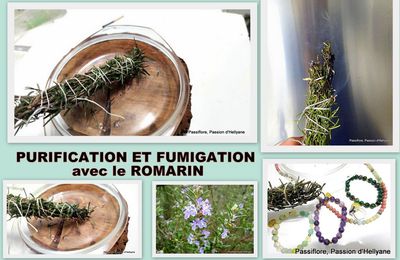  FUMIGATION . PURIFICATION avec le ROMARIN Brûler du romarin pour accompagner le renouveau 