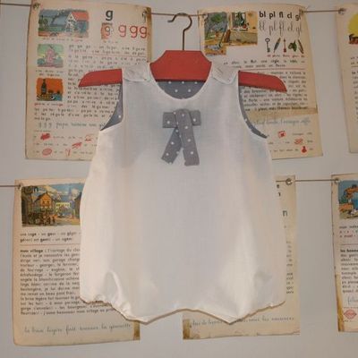 Blanc, gris, vichy et pois