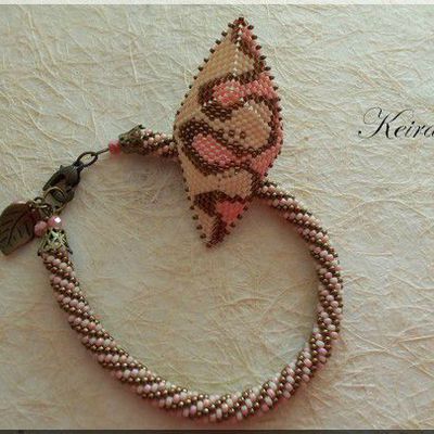 Parure : Mad Ring & bracelet crocheté