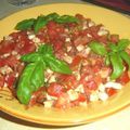 Tartare de tomates/Mozarella