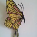 papillon jaune et orange