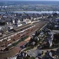 Gares vues du ciel : Blois (Loir-et-Cher).