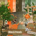 Dino & friends by kikinou