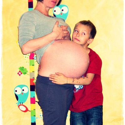 8e mois de grossesse, et un blog en latence