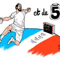 Handball, la France championne du monde.