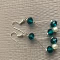 Boucles d oreilles turquoise 