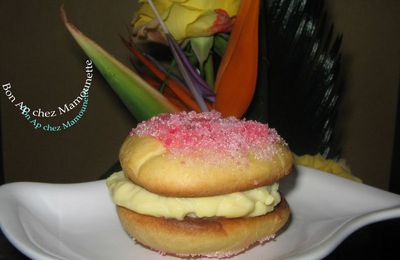 Gâteaux crémeux vanillés façon hamburger et Lapinou et les radis