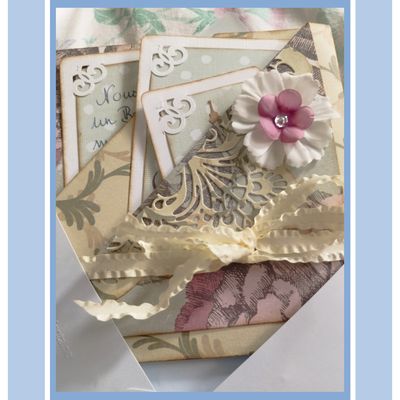 Carte à Pochettes pour un Anniversaire