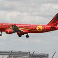 Aéroport: Toulouse-Blagnac(TLS-LFBO): Brussels Airlines: Airbus A320-214: OO-SNA: MSN:1441 Spéciale Livery " RED DEVILS".