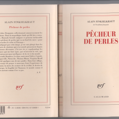 FINKIELKRAUT - Pêcheur de perles