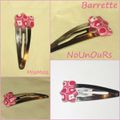 Barrettes pour la fille d'une copine 