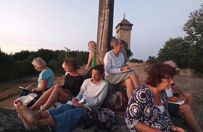 Ecritures balades dans l'Aveyron à Peyrebrune