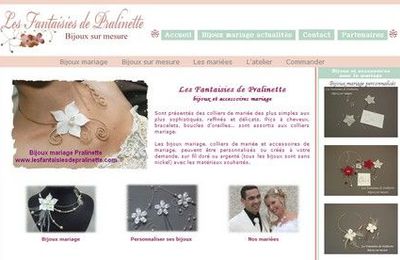 Bijoux mariage : les actus de Pralinette