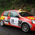 rallye du forez 42 2017 coupe de france N°38 clio R