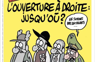 L'ouverture de la droite : Jusqu'où ? - par Charb - Charlie Hebdo 897 - 26/08/09
