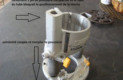 une seconde vie pour la base plongeante de la toupie