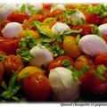 SALADE DE TOMATES GRILLEES