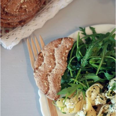 Conchiglie chèvre-roquette