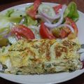 OMELETTE ESTIVALE FINES HERBES ET FROMAGE