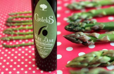 Tarte fine aux asperges d'Emmanuel Renaut, chef 2*