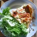 Tarte courgettes/reblochon