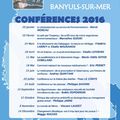 Conférence à l'amphithéâtre mise à jour pour l'année 2016