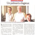 Notre remise des prix dans la presse