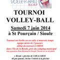 Tournoi de volley de St Pourçain/Sioule