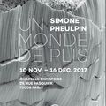 Un monde de plis, exposition des oeuvres de Simone Pheulpin, dans la chapelle expiatoire, à Paris