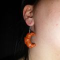 Boucles d'oreilles "croissants"