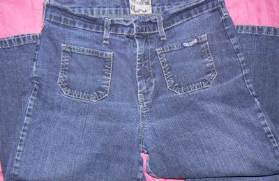 BLUE JEAN Marque CIMARRON Pattes D'Eph Taille 38