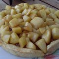 Tarte aux pommes caramélisées