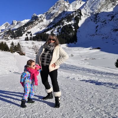 Juliette à la neige