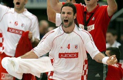 Euro handball 2008 : Une croatie joueuse...(23-24)