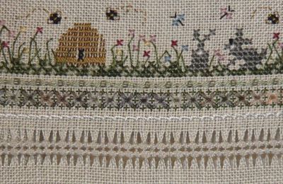 Heirloom Family Sampler - partie 7 terminée 