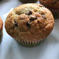 Muffins à la banane aux pépites de chocolat (au thermomix ou sans)